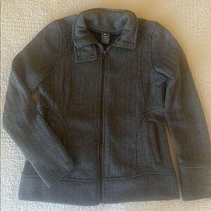 Ladies Size M REI Gray Jacket - dresses up or down!